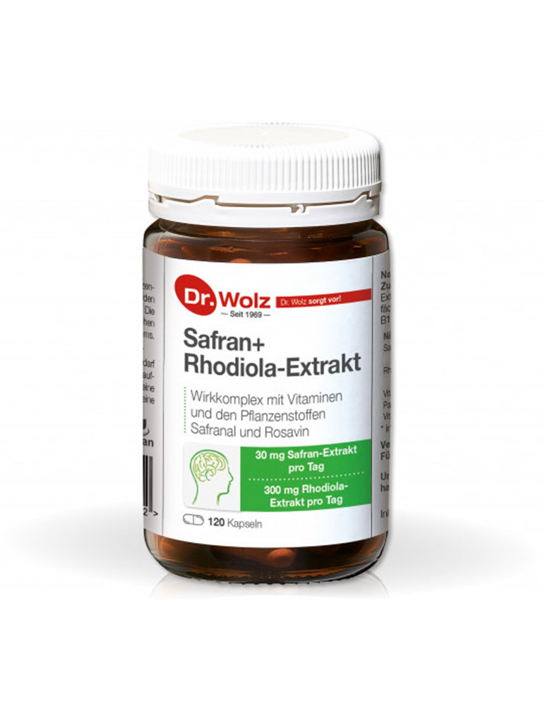 Safran+Rhodiola-Extrakt